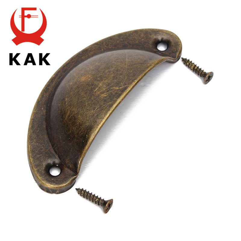 Vintage Furniture Hardware Pulls - Kaku 20 Chiếc Retro Kim Loại