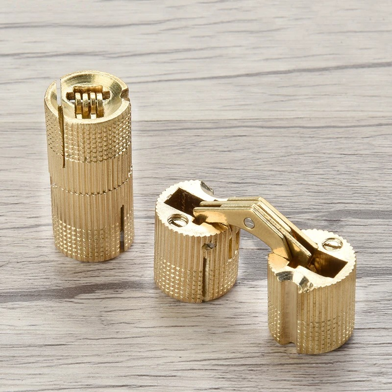 Furniture Hardware Brass - 10pcs Copper Brass Furniture Hinges 8-18mm