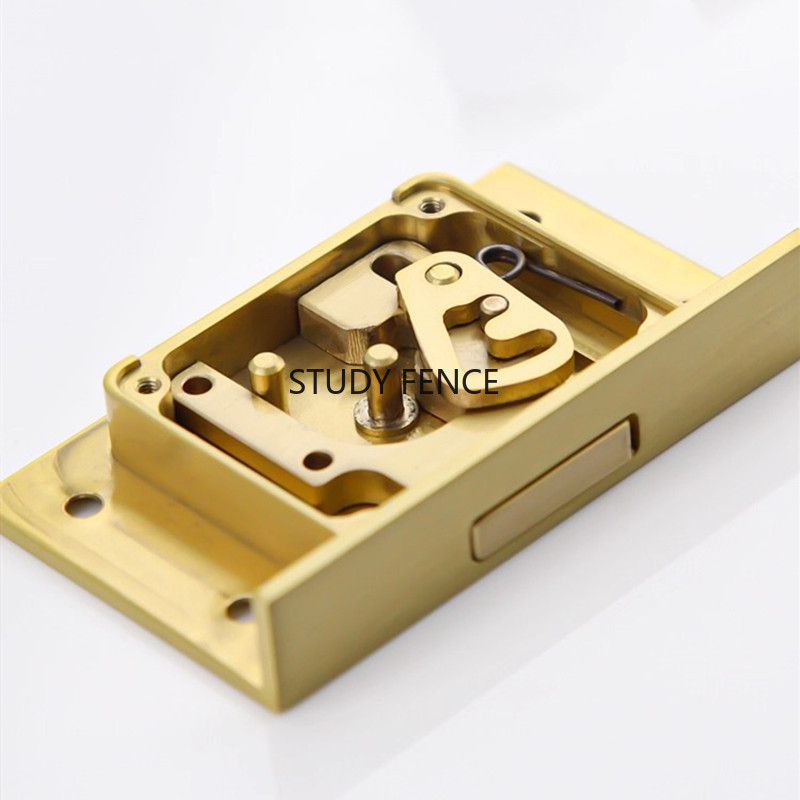 Furniture Hardware Brass - 1PC Antique Metal Drawer Lock Wine