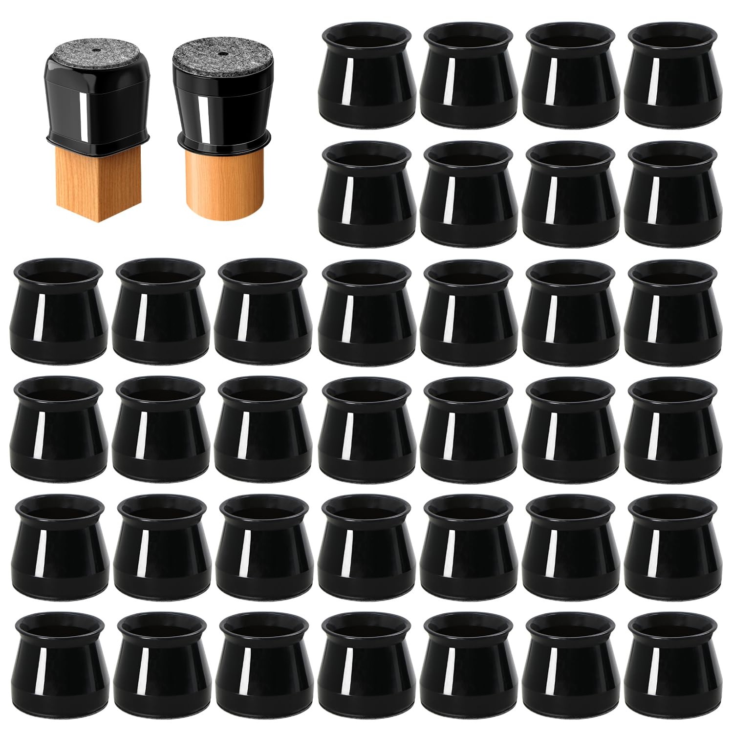 16 Pcs Chair Leg Floor Protect - đánh giá và giá Furniture Foot Pad