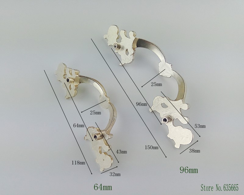 Cổ Bạc Cổ Điển Đồ Nội Thất Phầ - đánh giá và giá Vintage Furniture Hardware Pulls