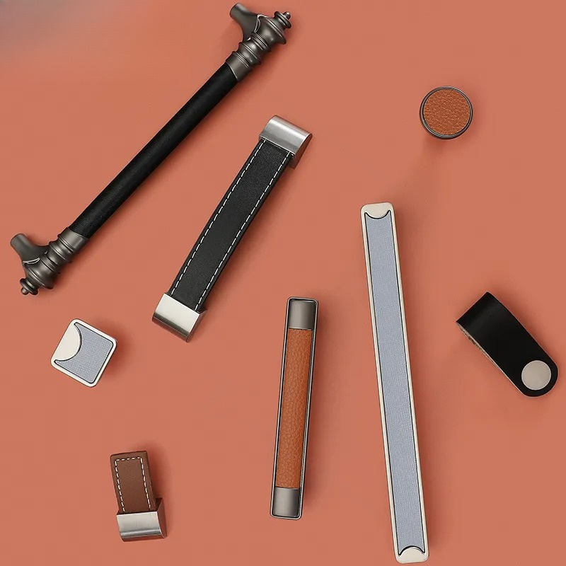 European Style Leather Cabinet - đánh giá và giá Furniture Hardware Brass