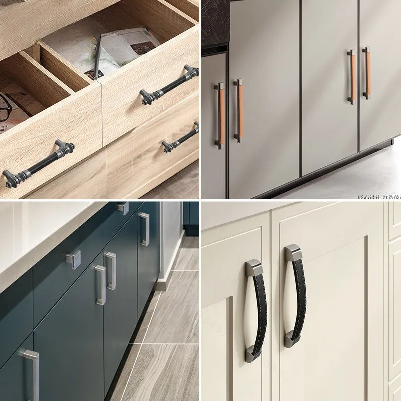 European Style Leather Cabinet - đánh giá và giá Furniture Hardware Brass