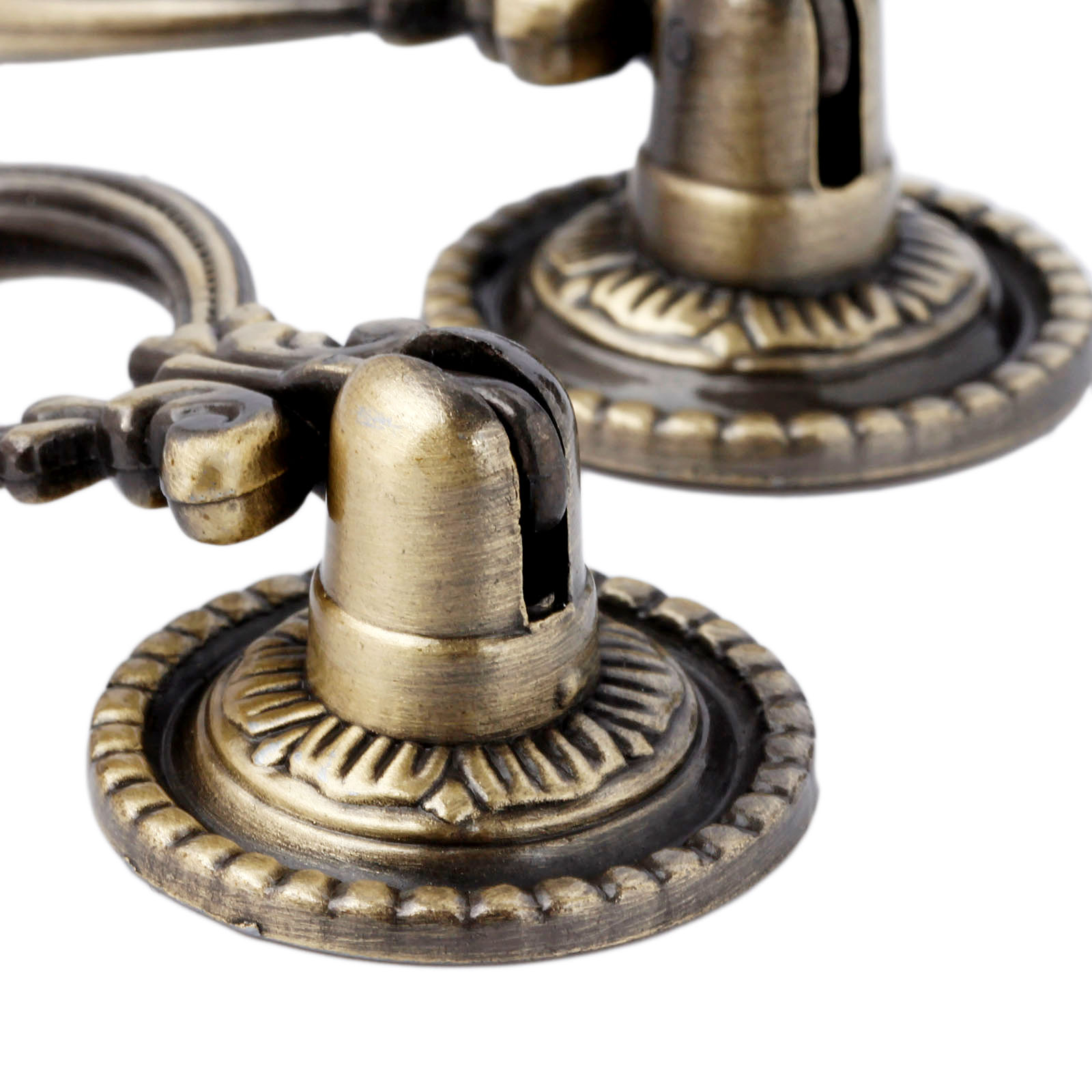 2PCS 60mm Vintage Zinc Alloy H - đánh giá và giá Vintage Furniture Hardware Pulls