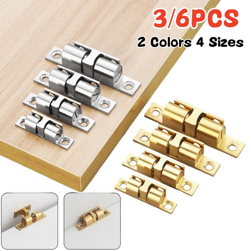 3/6pcs Cabinet Closet Door Bal - đánh giá và giá Furniture Hardware Brass