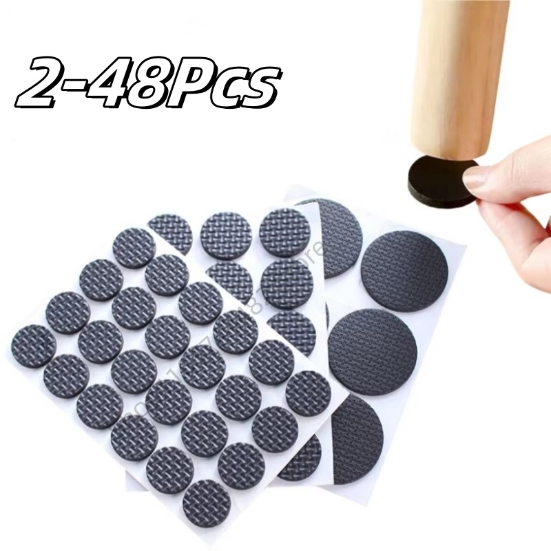 2-48Pc Self Adhesive Black Fur - đánh giá và giá Furniture Foot Pad