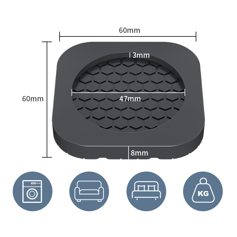 4pcs Anti Vibration Feet Pad R - đánh giá và giá Furniture Foot Pad