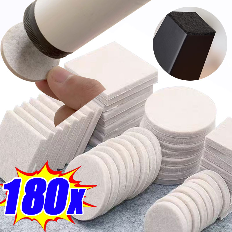 18/180Pcs Felt Chair Leg Pads  - đánh giá và giá Furniture Foot Pad