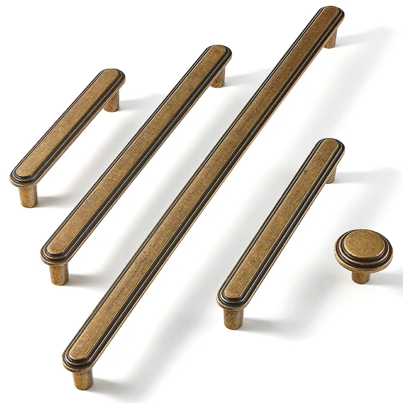 Retro Handles Antique Brass Ca - đánh giá và giá Vintage Furniture Hardware Pulls