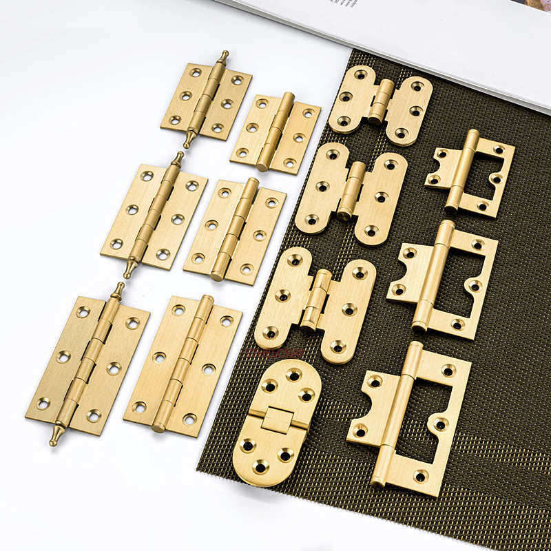 2pc Brass Cabinet Door Hinges  - đánh giá và giá Furniture Hardware Brass
