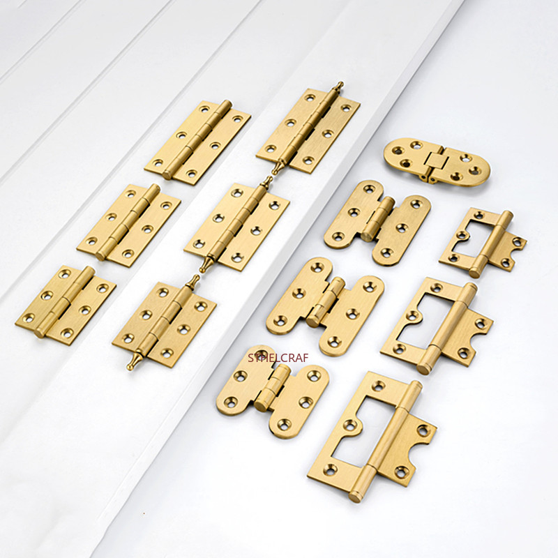 2pc Brass Cabinet Door Hinges  - đánh giá và giá Furniture Hardware Brass