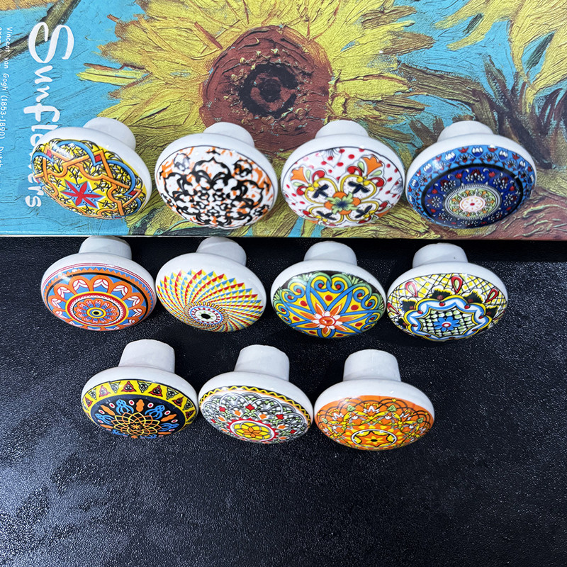 Bohemian Ceramic Single Hole C - đánh giá và giá Vintage Furniture Hardware Pulls