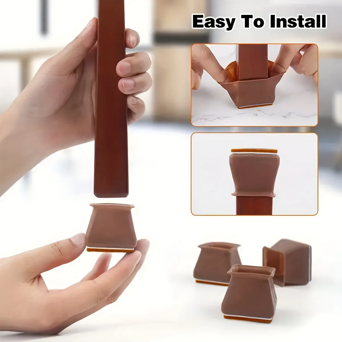 Silicone Edge Wrapped Chair Fo - đánh giá và giá Furniture Foot Pad