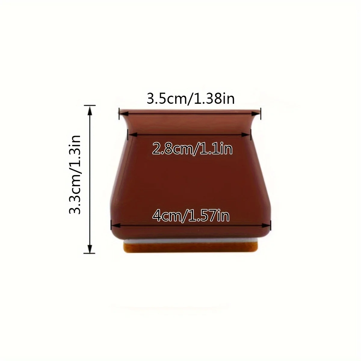 Silicone Edge Wrapped Chair Fo - đánh giá và giá Furniture Foot Pad