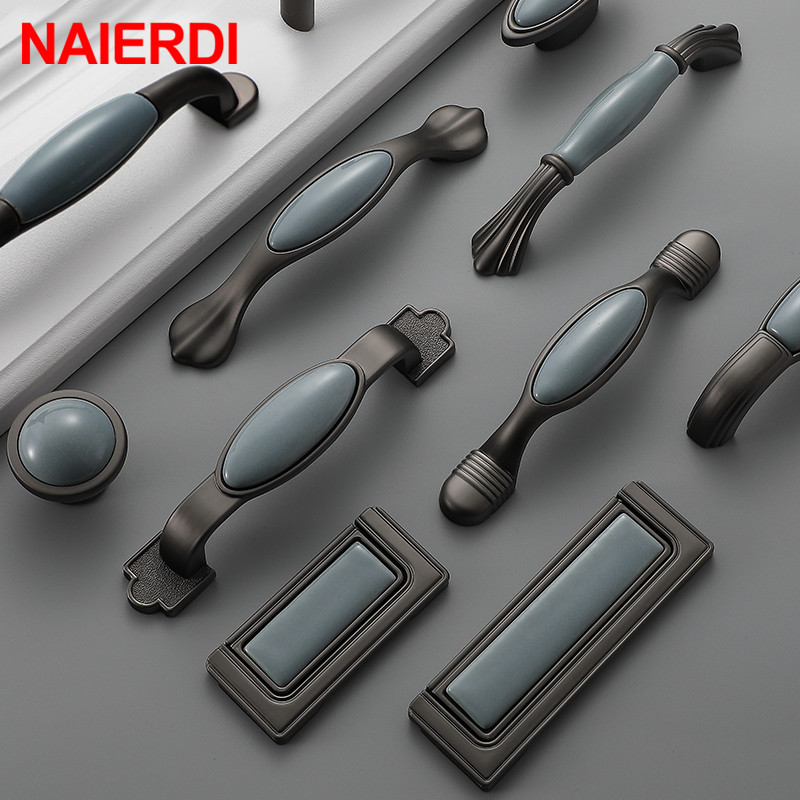 Naierdi Gốm Tủ Núm Tay Cầm Địa - đánh giá và giá Vintage Furniture Hardware Pulls